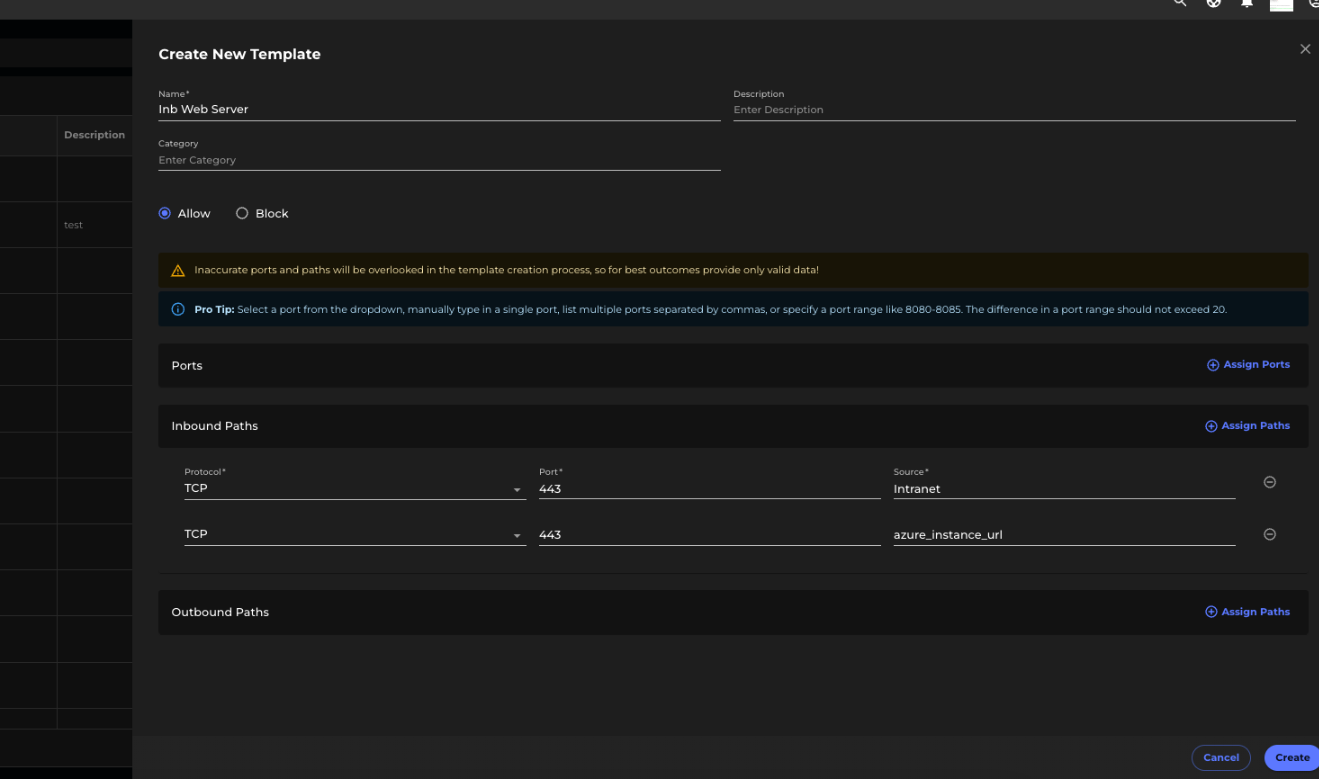 Adding More Granular Paths Based on Named Network