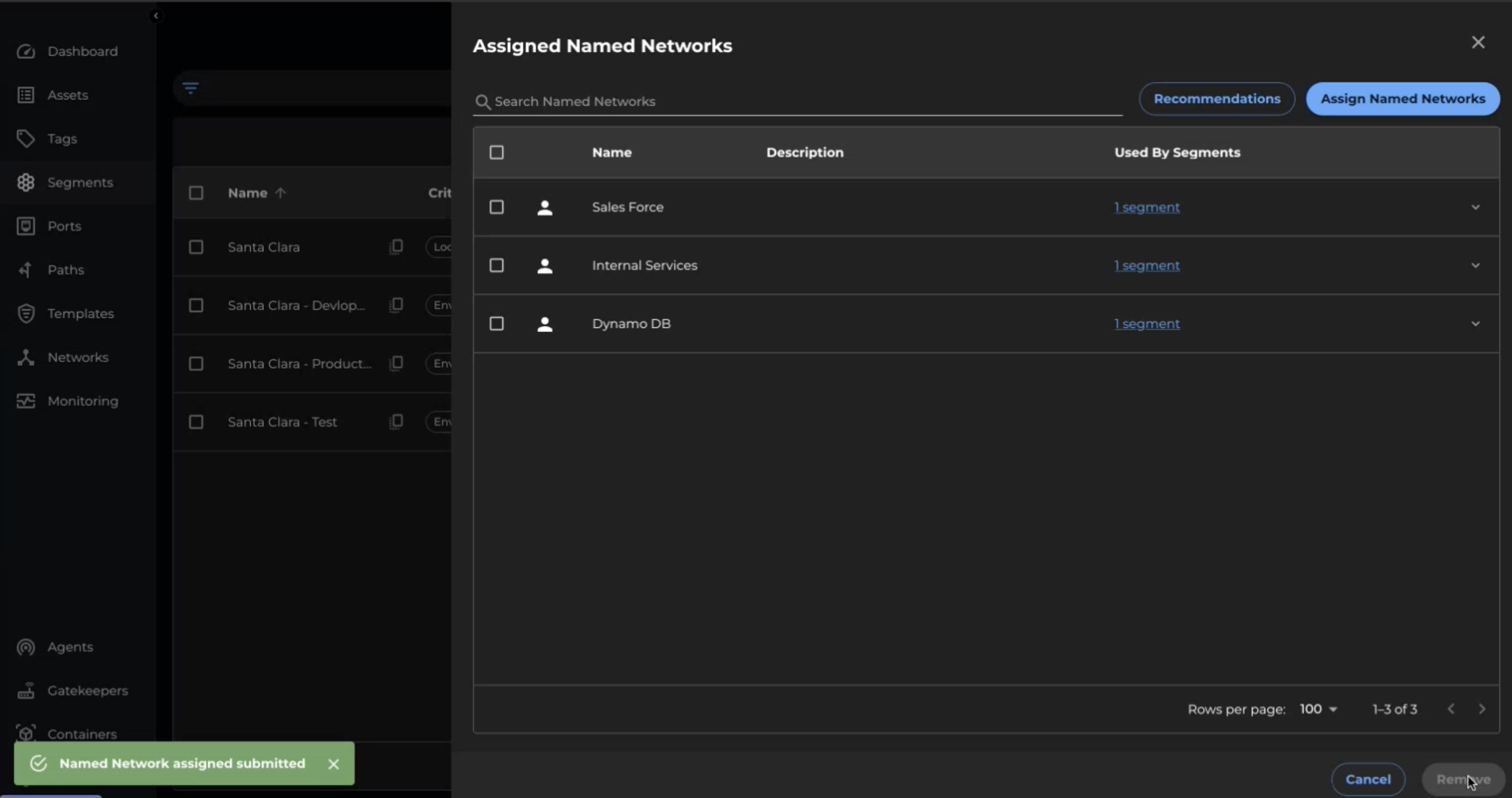 Assigned Named Networks