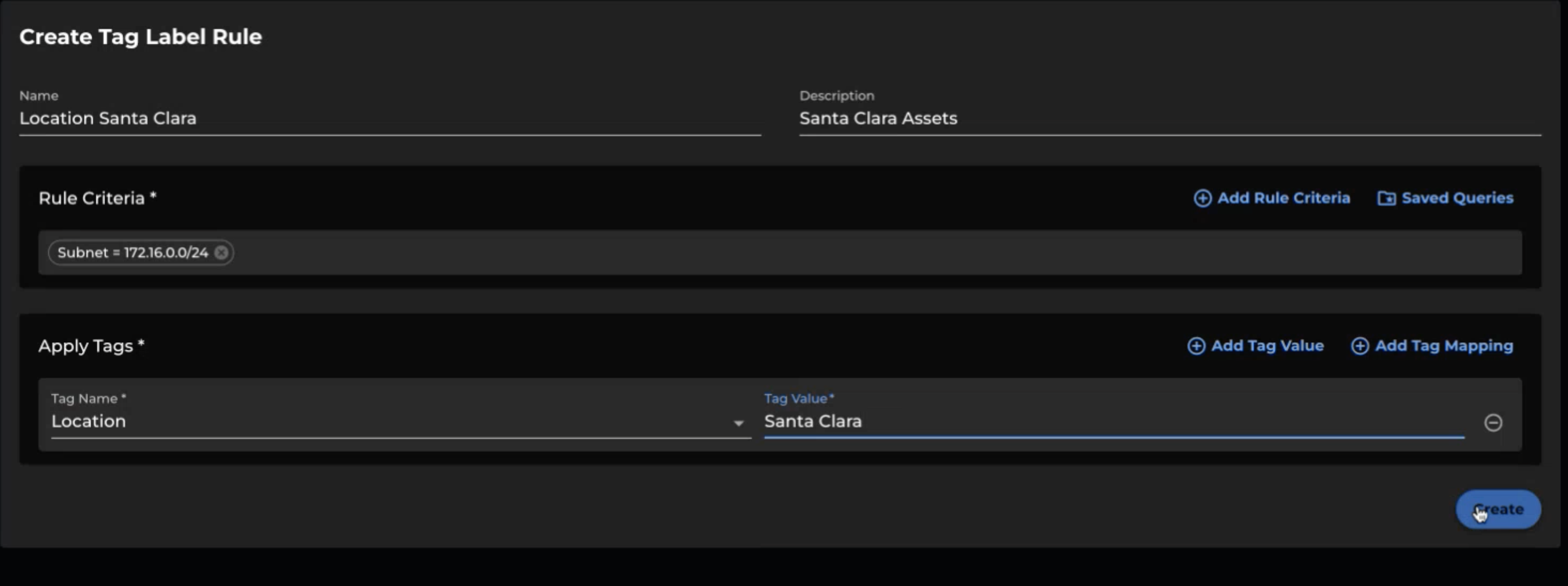 Add Tag Rule Diagram