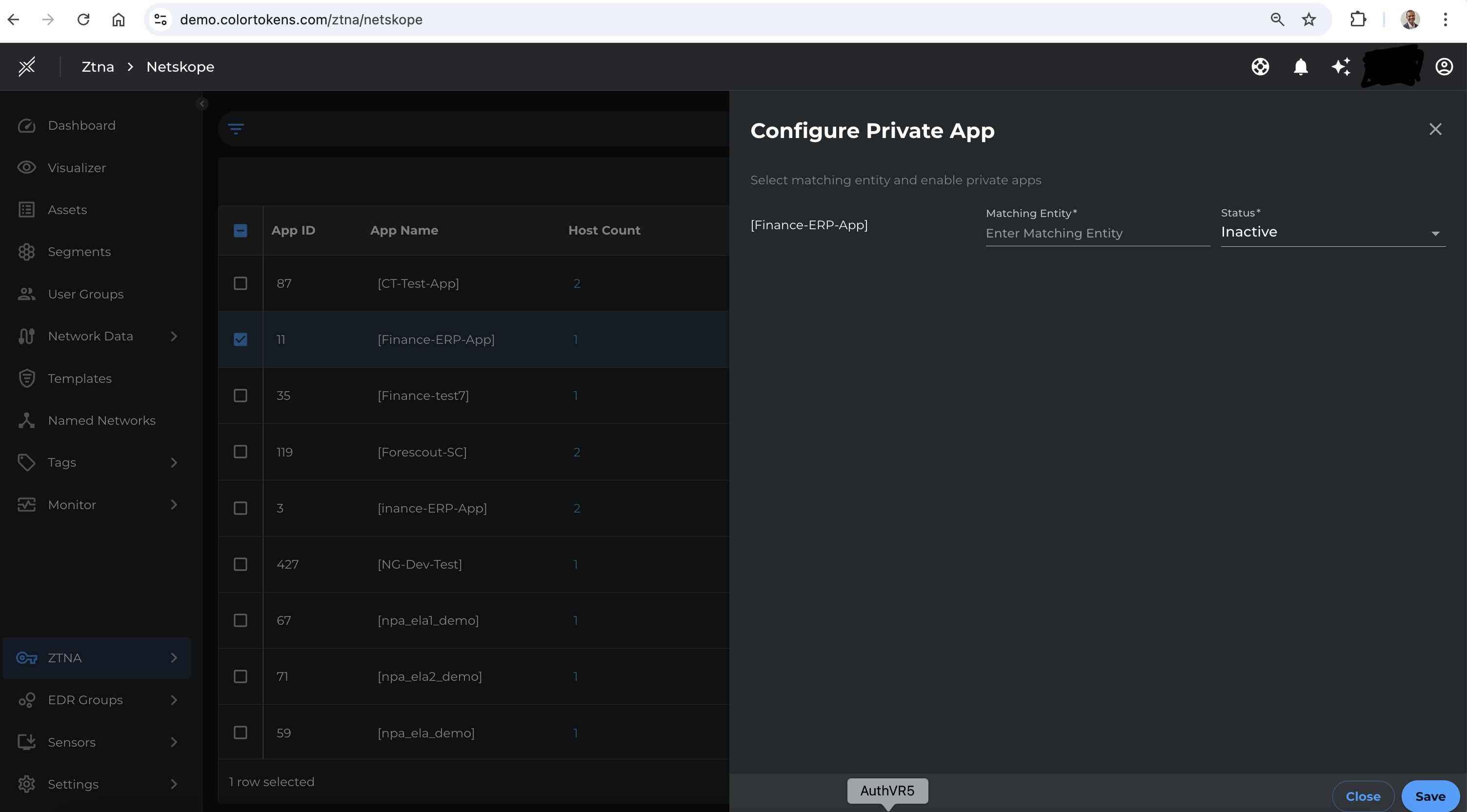Netskope Segment Mapping