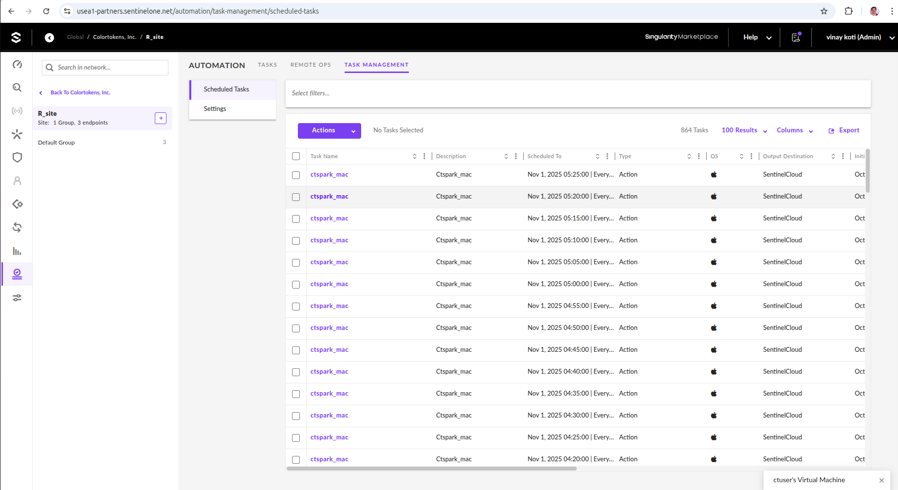 Scheduled Tasks Verification