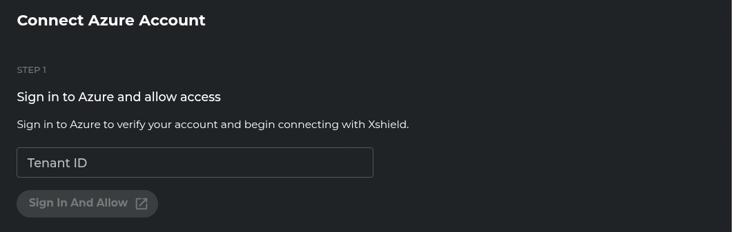 Step-1 of onboarding